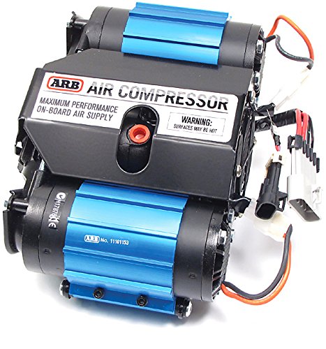 ARB CKMTA12 '12V' On-Board Twin High Performance Air Compressor, Ideal for Lockers Locking Differentials, Tire Inflator, Horn, Tools and Pneumatic Tools.