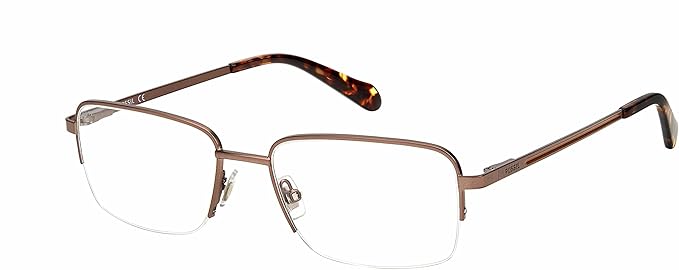 FOSSIL Two-Tone Rectangular Shape Optical Frame for Men