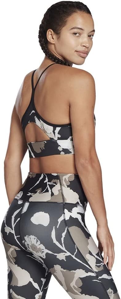 Reebok Women's Myt All Over Print Sports Bra