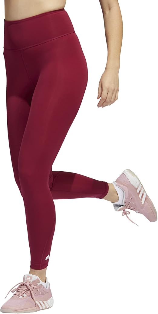 Adidas Optime 7/8 T HD4438 TRAINING legacy burgundy TIGHTS (7/8) For Women