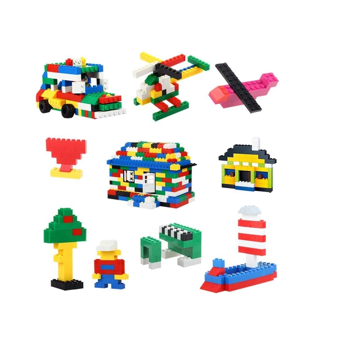1000 Pcs Building Blocks Compatible with Branded Blocks