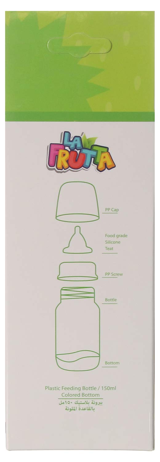 La Frutta Plastic Feeding Bottle - 150 ml