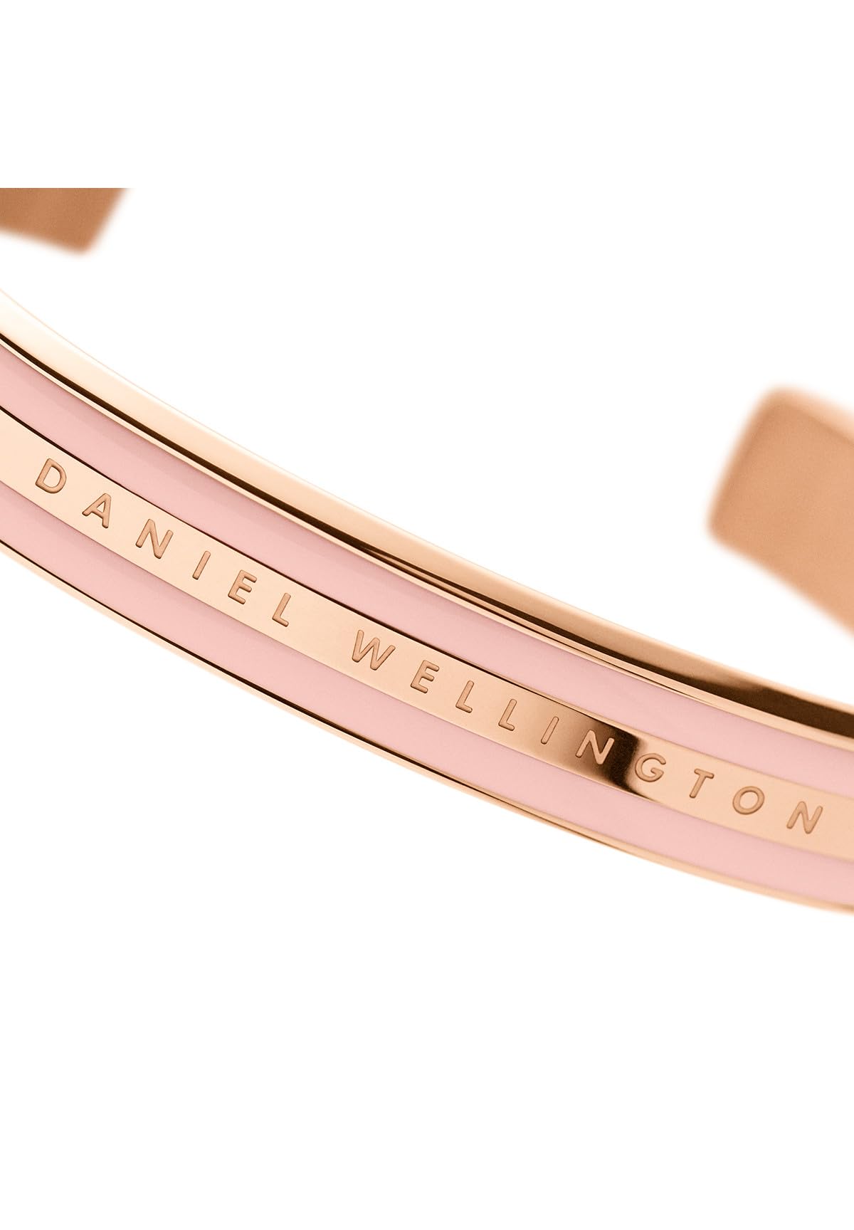 Daniel Wellington Two-Tone Stainless Steel Cuff Bracelet – Dusty Rose