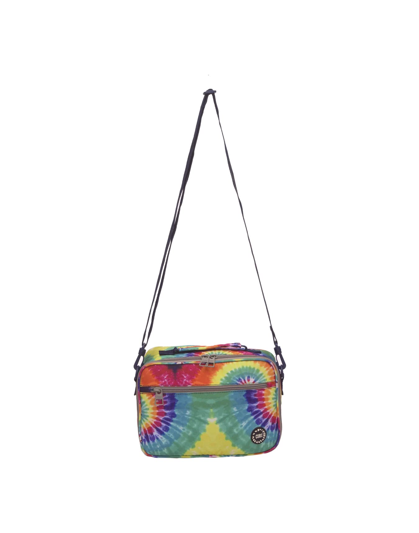 CUBS Classic Lunch bag with shoulder strap Classic Tie Dye, Multi color, L, Classic Lunch bag with shoulder strap