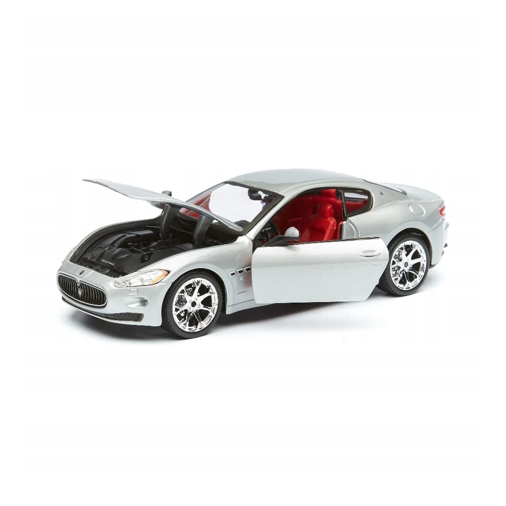 Bburago – 22107bk – 21036bk – Vehicle Miniature – Model Scale Maserati GranTurismo – 2008 – Echelle 1/24- Assorted Colours For Boys