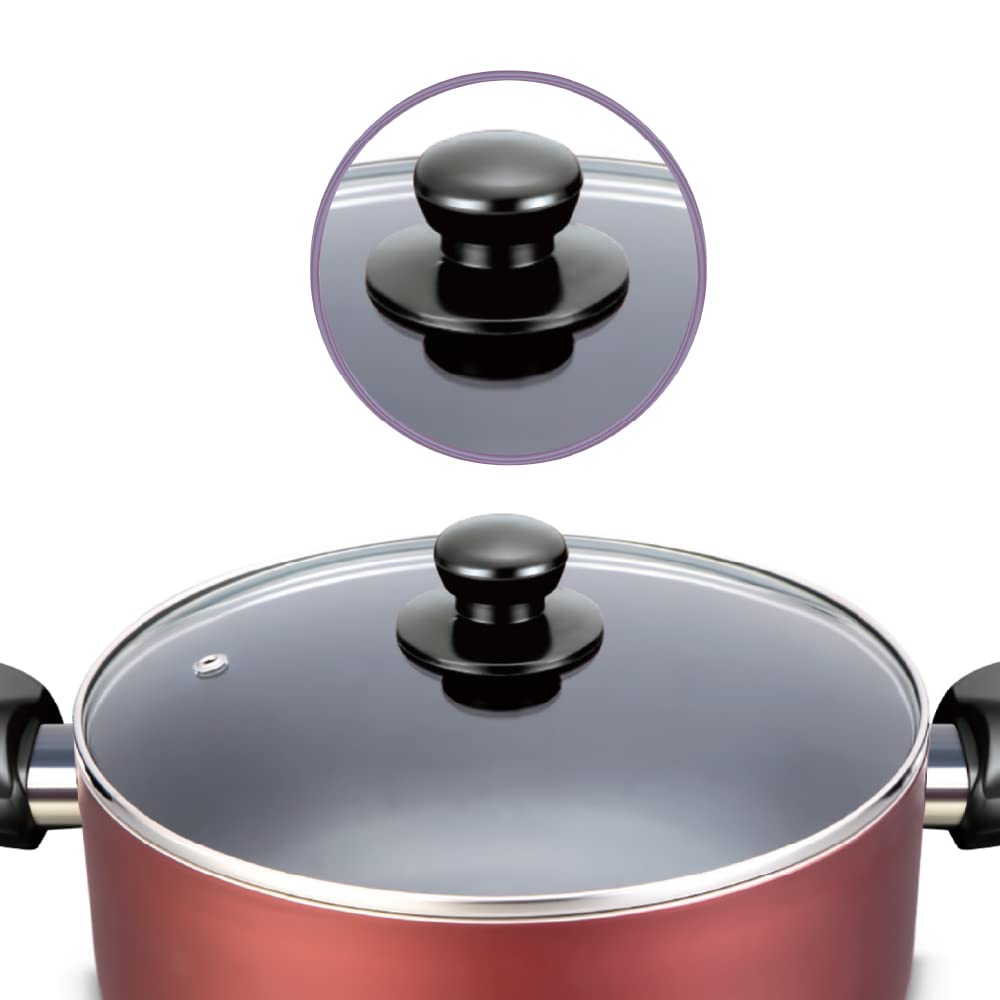 Impex ISP 3012 8 liter Non-Stick Biriyani Pot with Induction Base