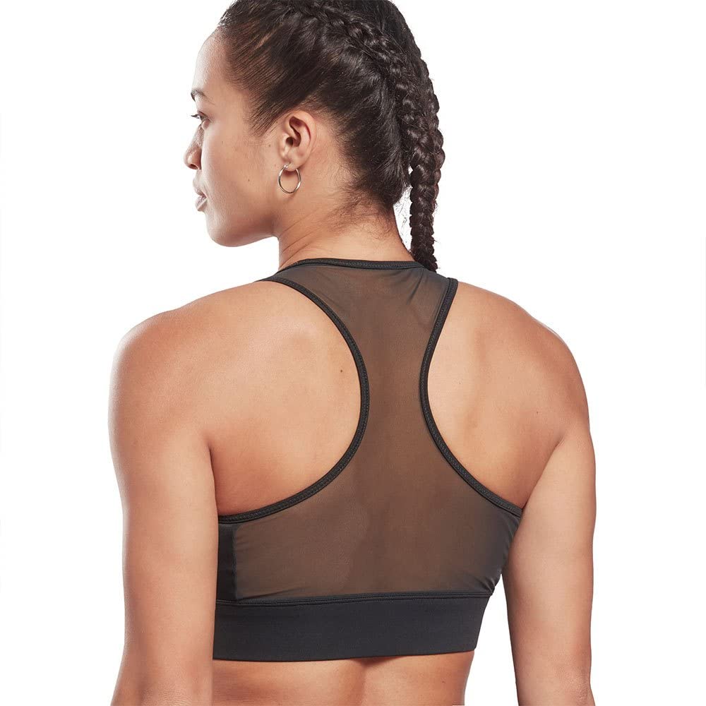 Reebok womens Piping Pack Bralette Work Utility Outerwear