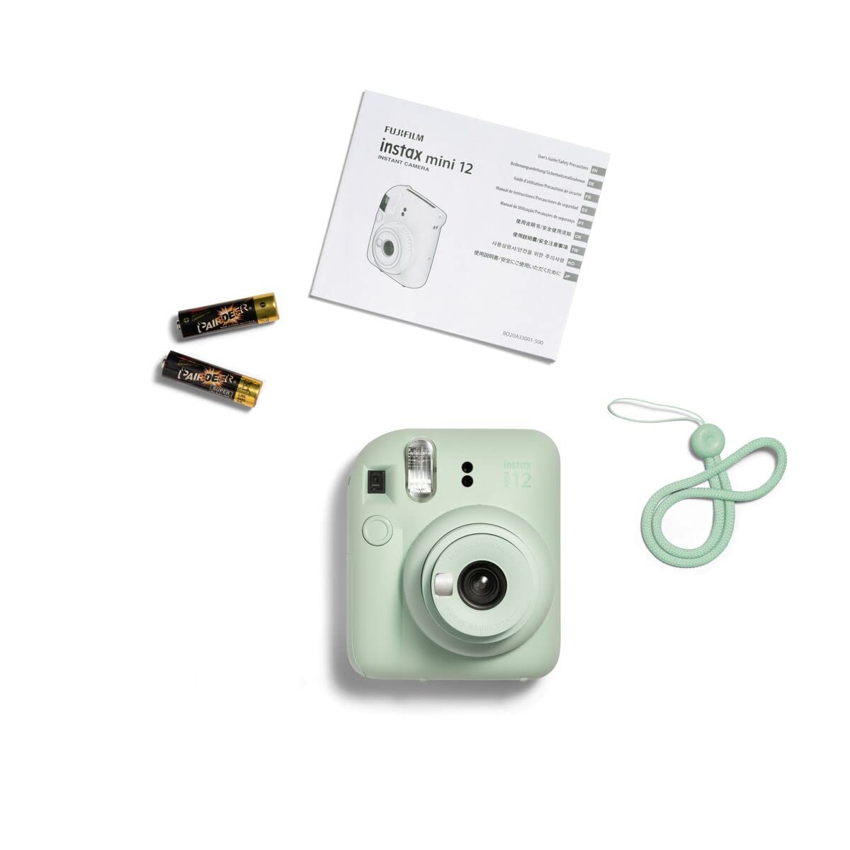 instax Fujifilm Mini 12 Instant Camera - Mint Green