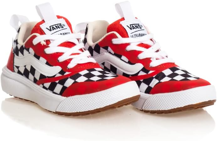 Vans Uy Ultrarange Laced Up For Kids, Red and White, 32 EU