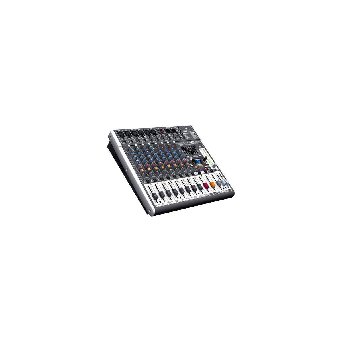 Behringer Xenyx X1222USB Premium 16-Input 2/2-Bus Mixer with USB/Audio Interface