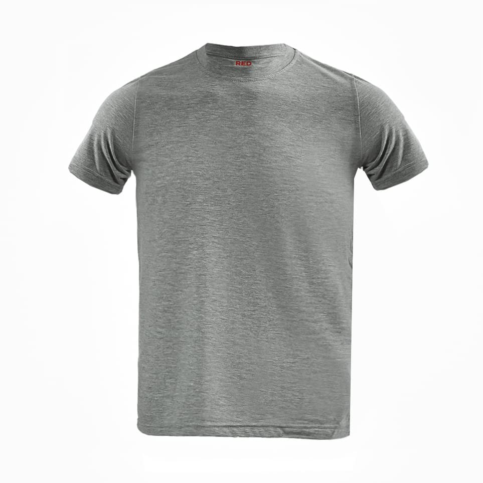 Red Dot Men's 2244RD T-Shirt (Pack of 3) - Mix Colors: Grey, White, Black