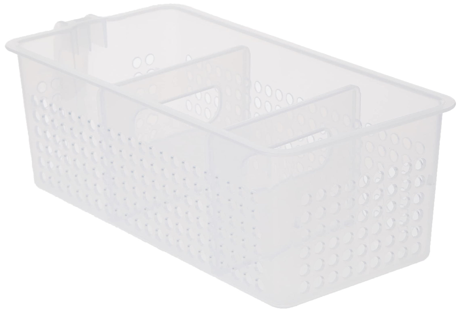 Litem Fridge Organizer with Handle Multi-Tray, Small, Clear