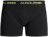 Jack & Jones Junior boys JACSUGAR SKULL TRUNKS 3 PACK. JR Boxer Shorts