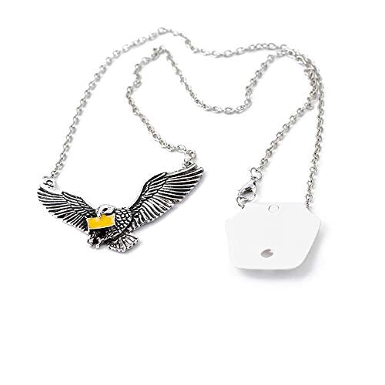 Yellow Chimes Harry Potter Hedwig Owl Uisex Necklace By Yellow Chimes Pendant For Girls (Silver Oxidized) (Ycfjpd-A11Owl-Sl)