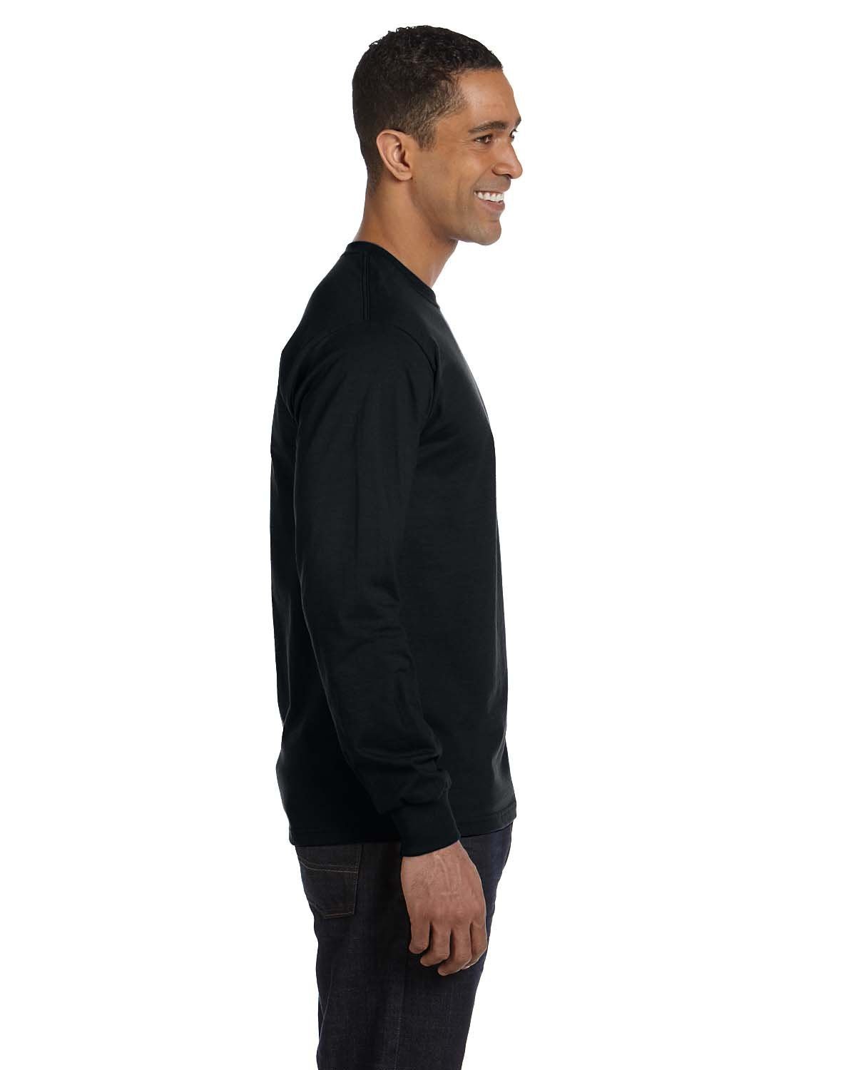 Hanes mens Essentials Long Sleeve T-shirt Value Pack (2-pack) Shirt (pack of 2)