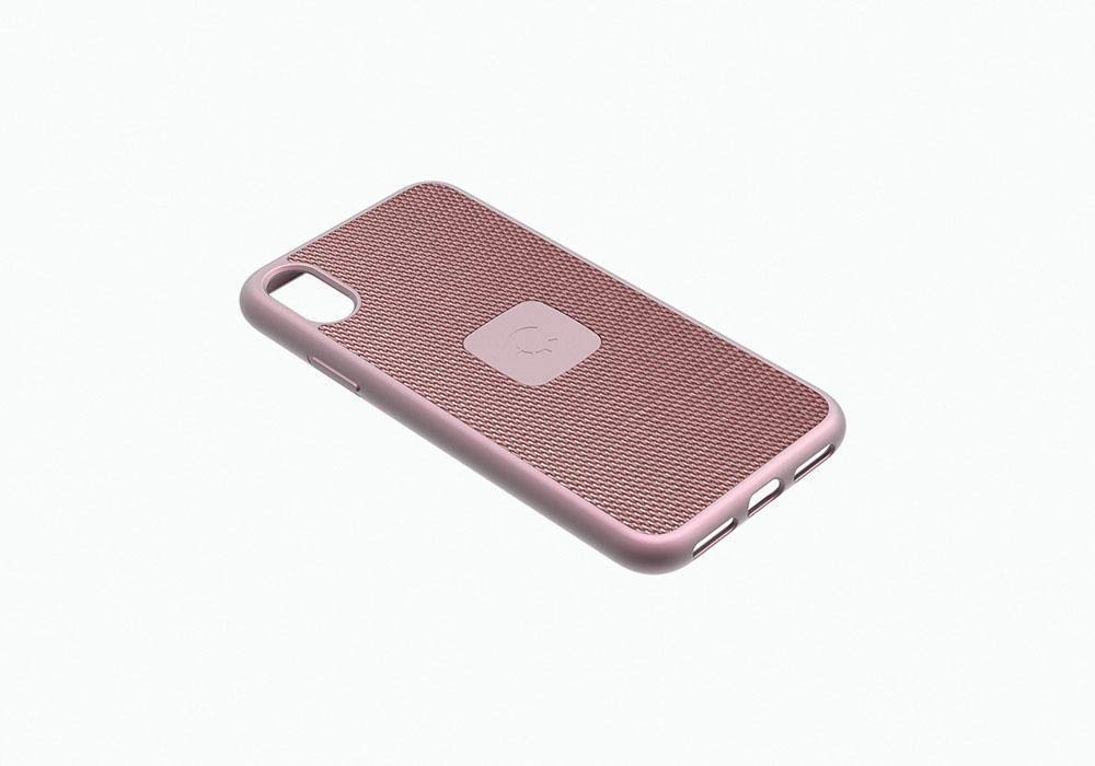 Cygnett UrbanShield Line up [Slim line] Lighweight Protective Case with Metalic Frame [Scratch Resistant] [Durable] - For iPhone X/Xs - Carbon Fiber [Rose Gold] Aluminium and PC/TPU Dual Construction