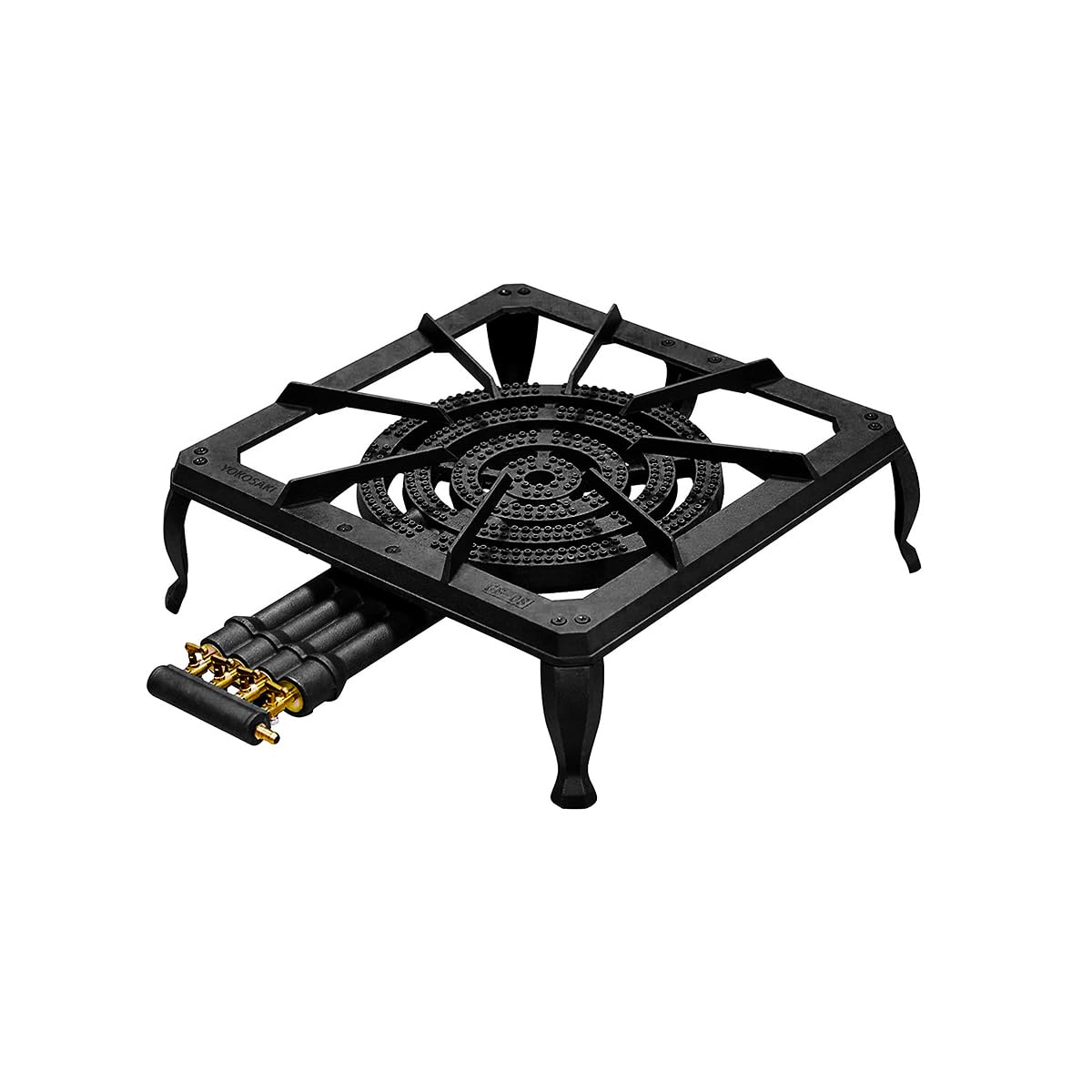 Yokosaki Cast Iron Gas Stove Outdoor stove, Home Large Cooking Stove, Outdoor Camping Stove - YS08 Heavy