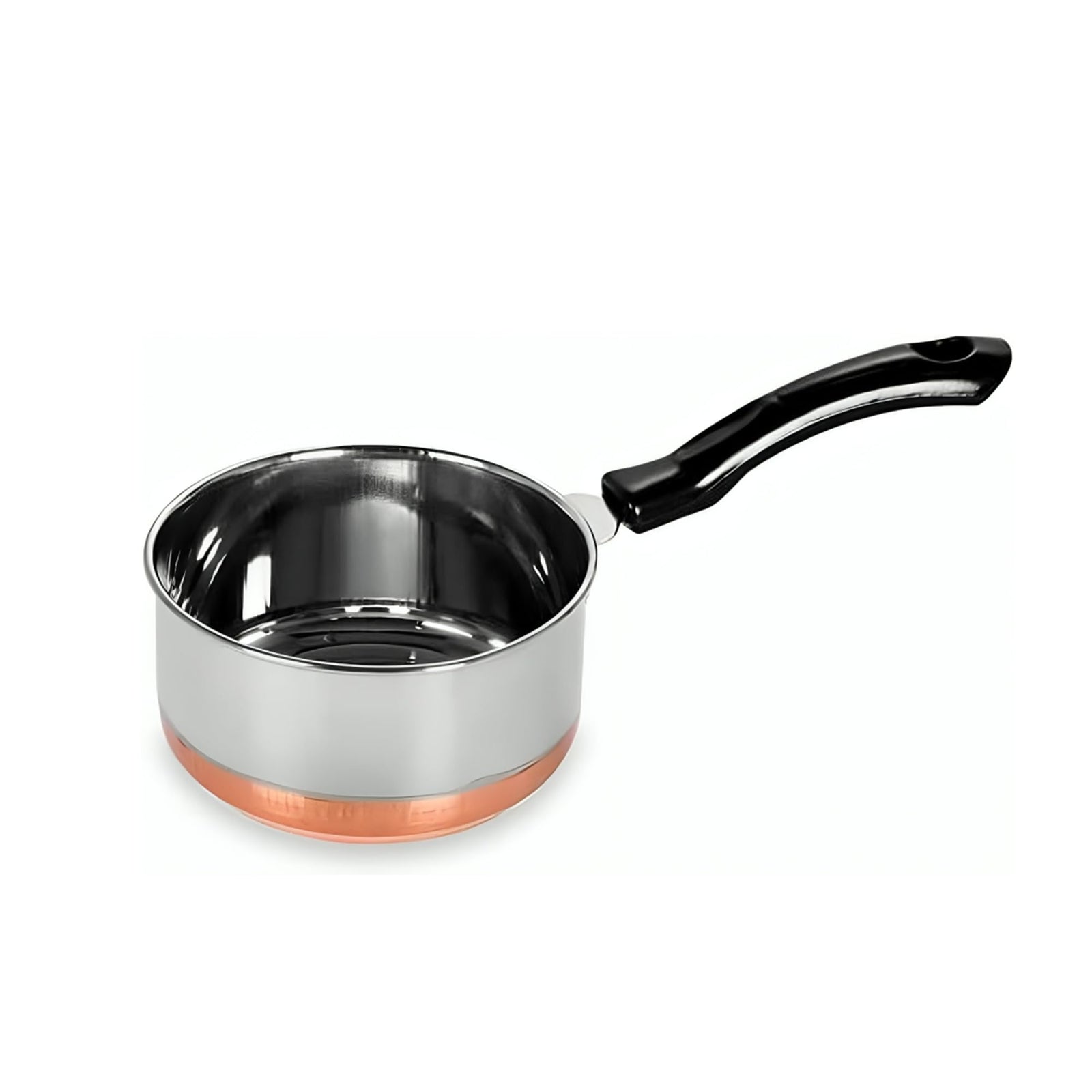 BLACKSTONE Stainless Steel with Copper Base Saucepan, Saucepan with Comfortable handle 1500ml (18cm)