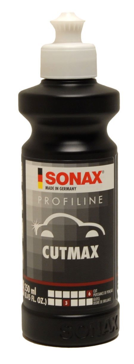 Sonax (246141) Profiline CutMax - 250 ml | For Highest cutting and Polishing results | Removes sanding marks of up to P1500