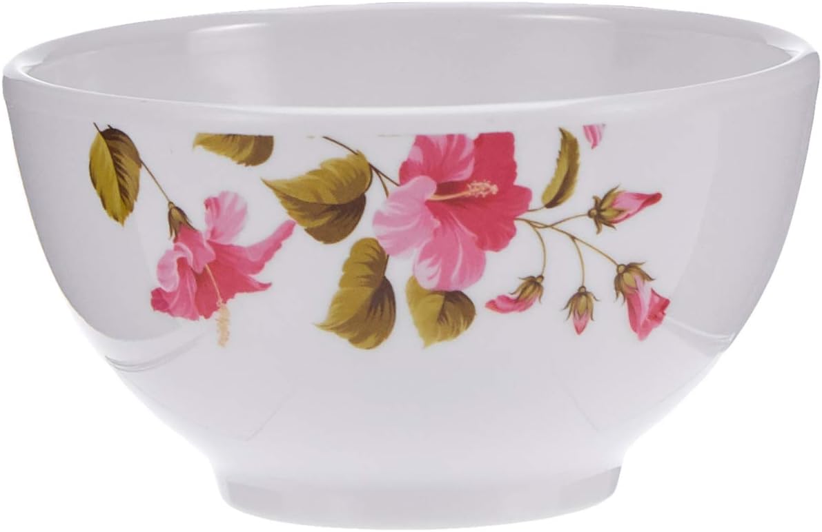 Flamingo Soup Bowl, Multi-Colour, 10 Inches, Fl9121Cmw, 7 Pieces