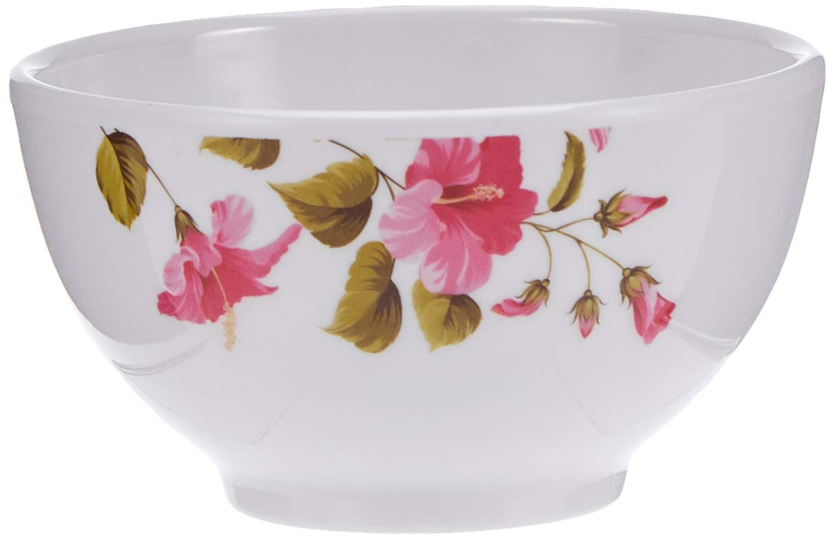 Flamingo Soup Bowl, Multi-Colour, 10 Inches, Fl9121Cmw, 7 Pieces