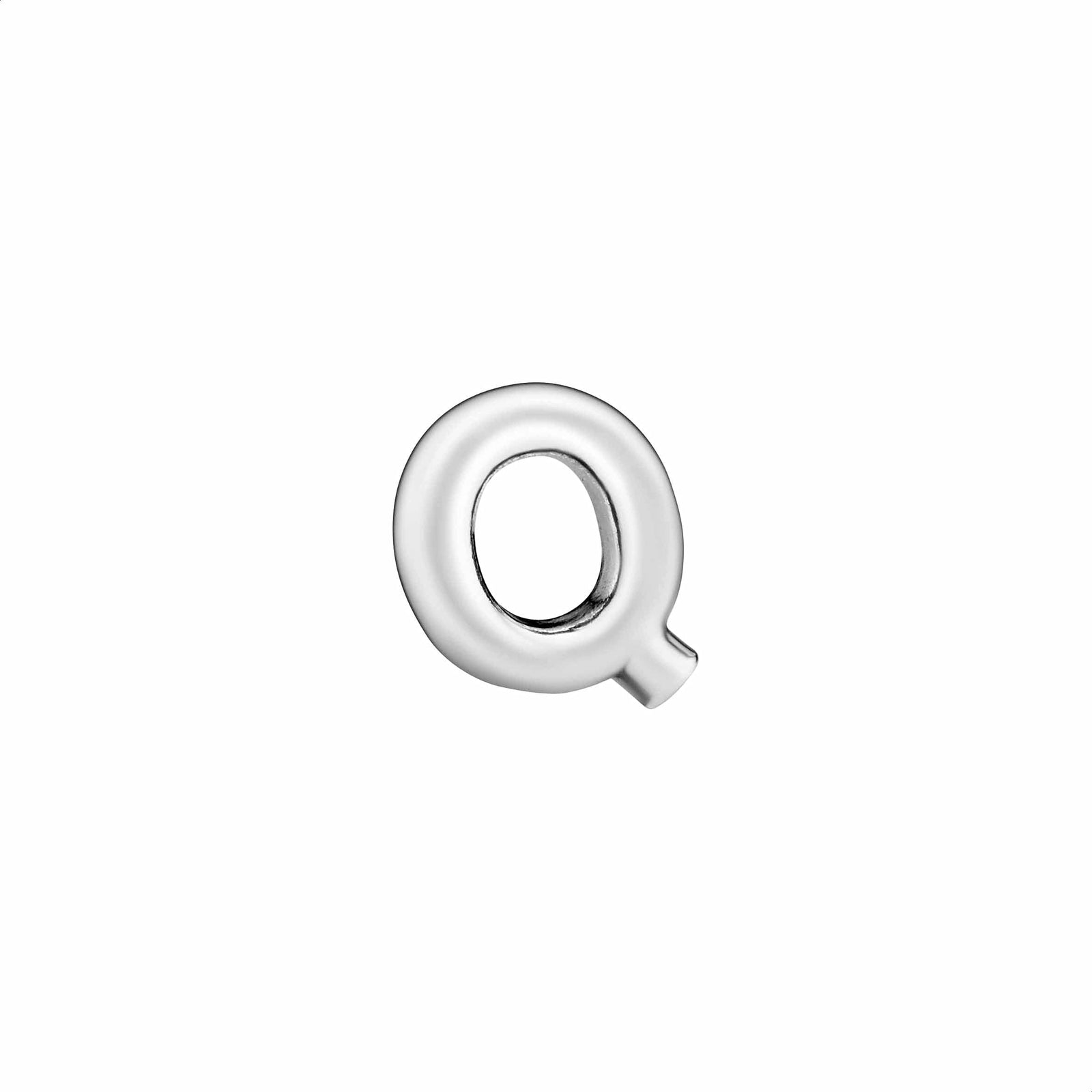 Pandora Silver Letter Q Shaped Locket Element