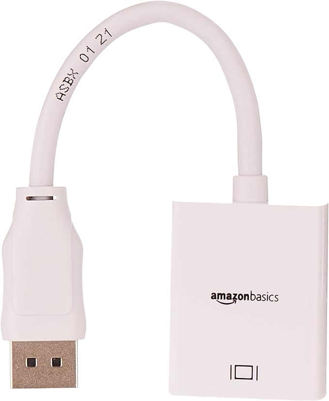 Amazon Basics AmazonBasics DisplayPort to HDMI Display Adapter Cable