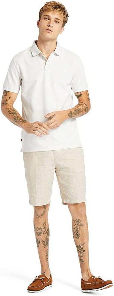 Timberland Millers 0A2BN Men's Piquet Polo Shirt