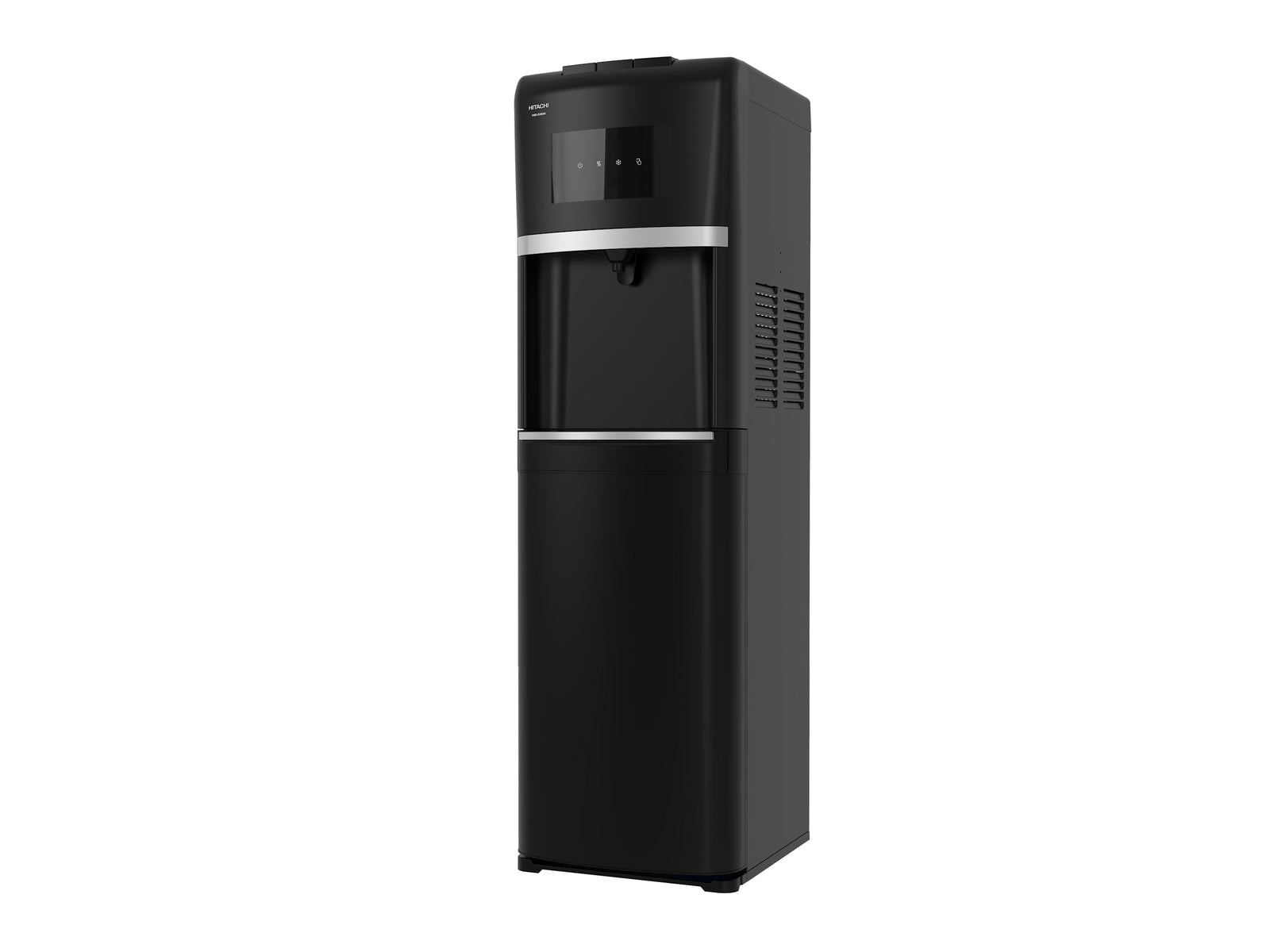 HITACHI Water Dispenser, Bottom Loading, Hot Cold and Ambient Temperature, Japanese Quality Floor Standing Water Cooler, Child Safety lock, Best for Home, Office-Pantry, Black, HWD-B30000 (2023 Model)