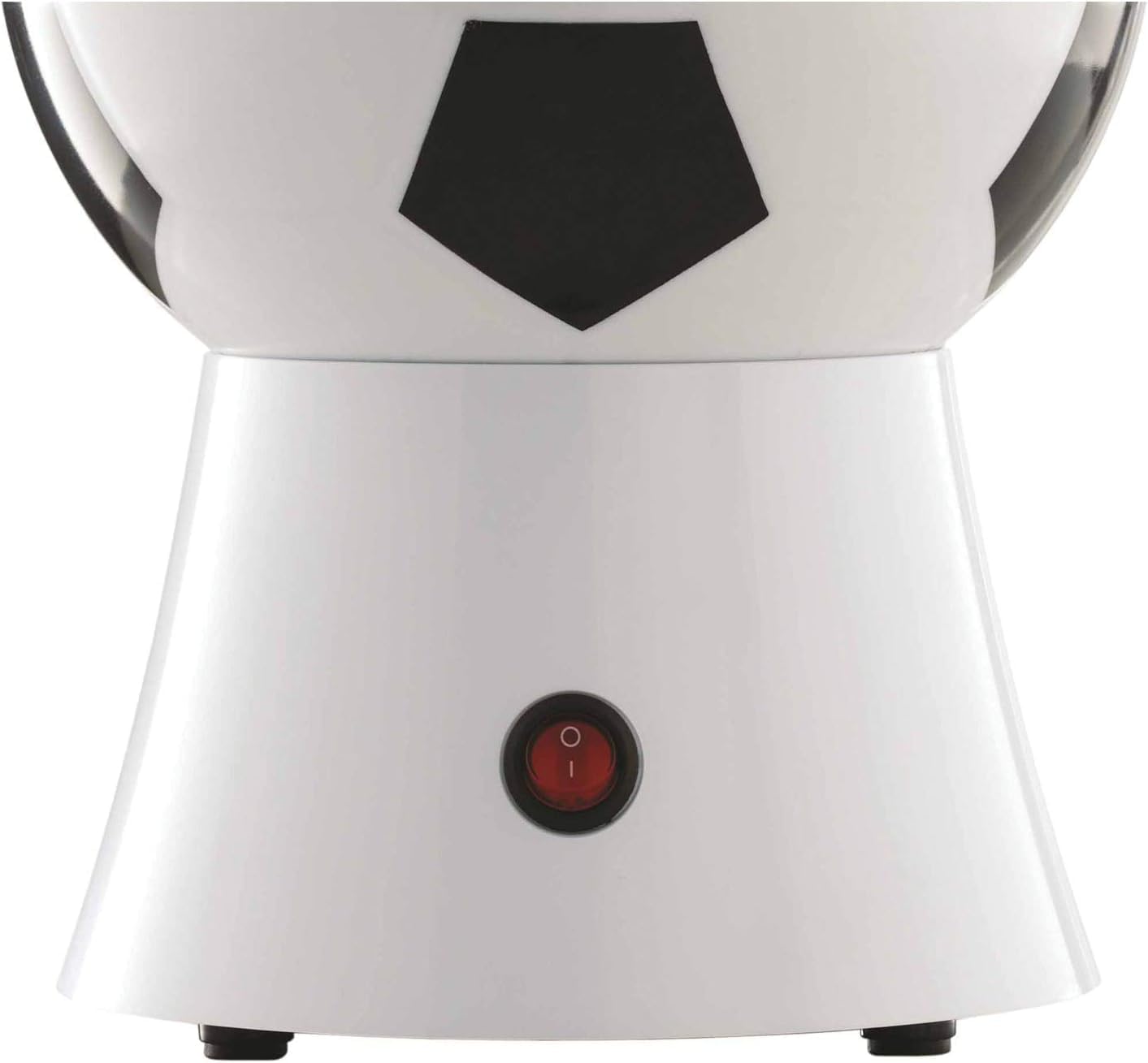 ECVV Soccer Ball Hot Air Popcorn Maker, Electric Popcorn Maker for Holding Parties in Home And Watching Movies with Family, Healthy And Delicious Snack for Kids, Adults