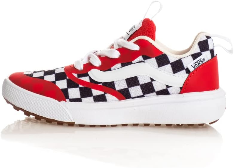 Vans Uy Ultrarange Laced Up For Kids, Red and White, 32 EU