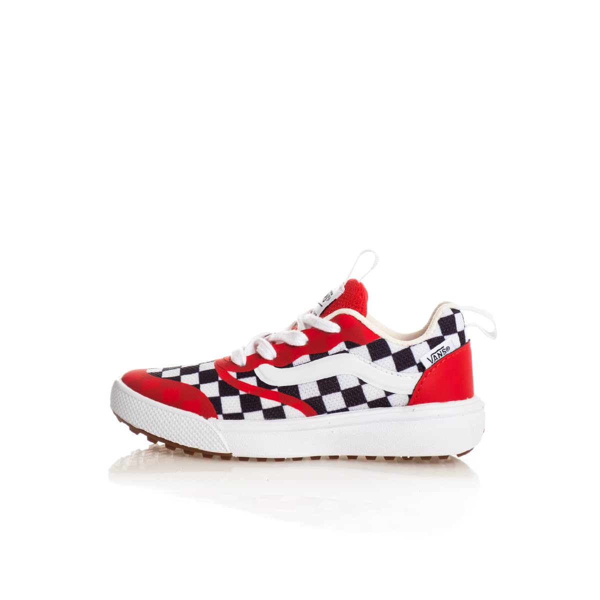 Vans Uy Ultrarange Laced Up For Kids, Red and White, 32 EU