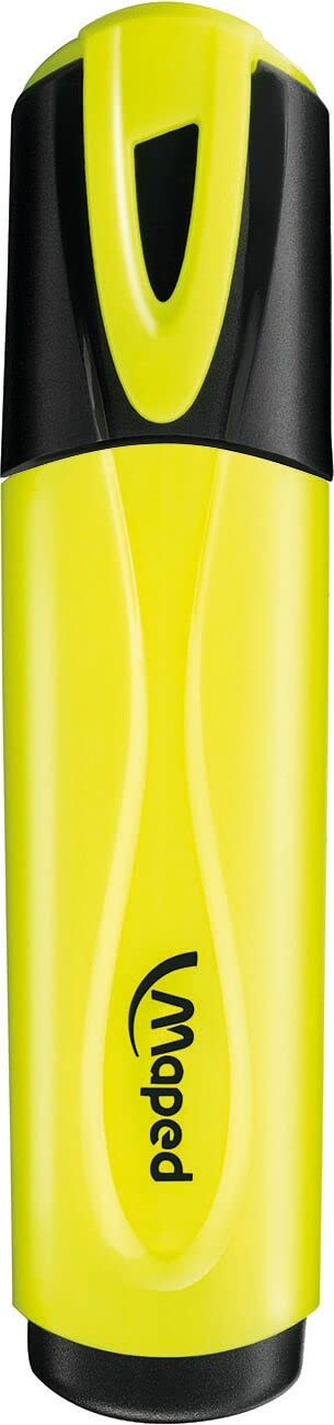 Maped Fluo Peps Classic Highlighters, Assorted Colors, Pack Of 5 (742557)