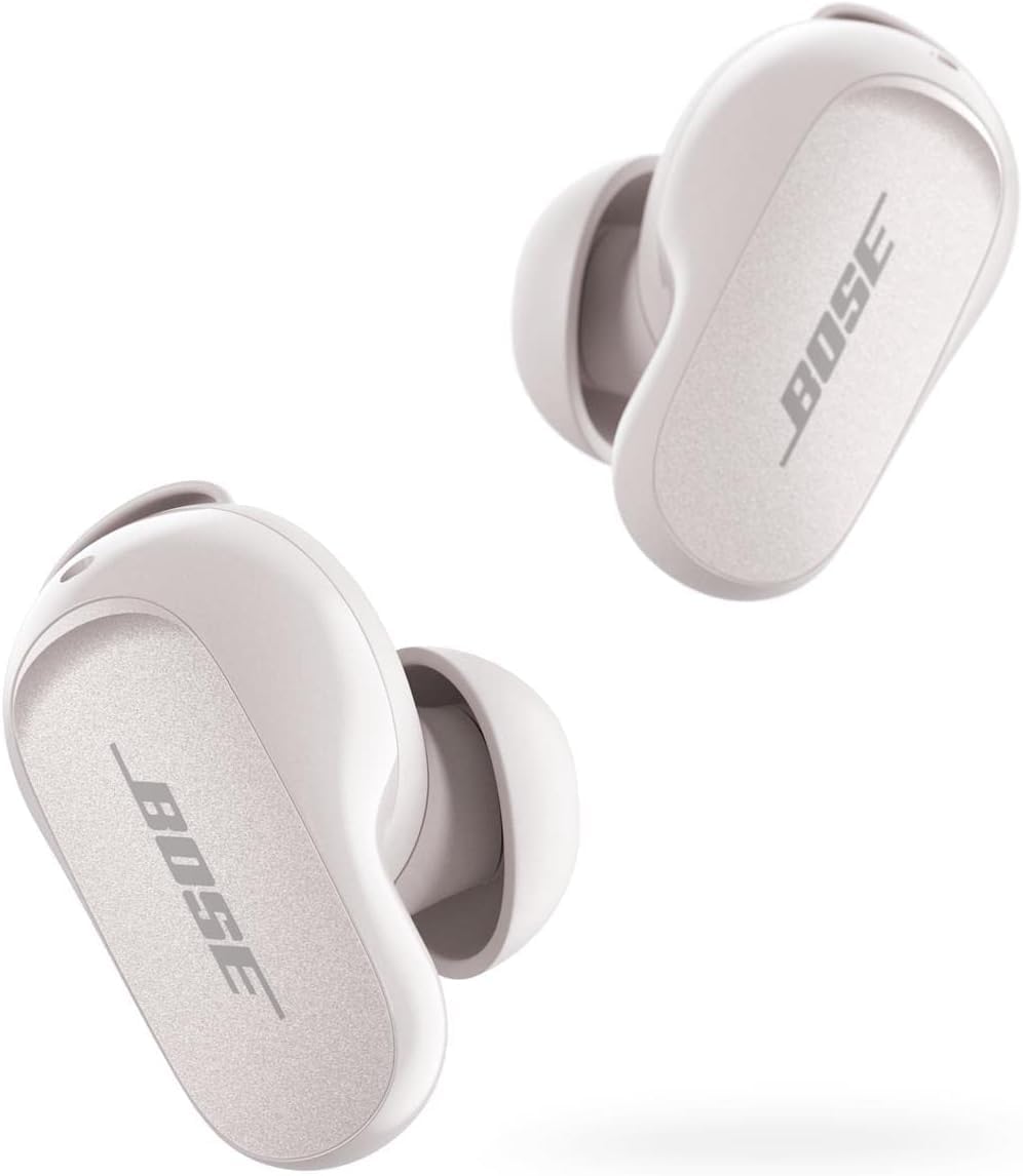 Bose QuietComfort Noise Cancelling Earbuds II True Wireless Earphones with Personalized Noise Cancellation & Sound Soapstone, One Size
