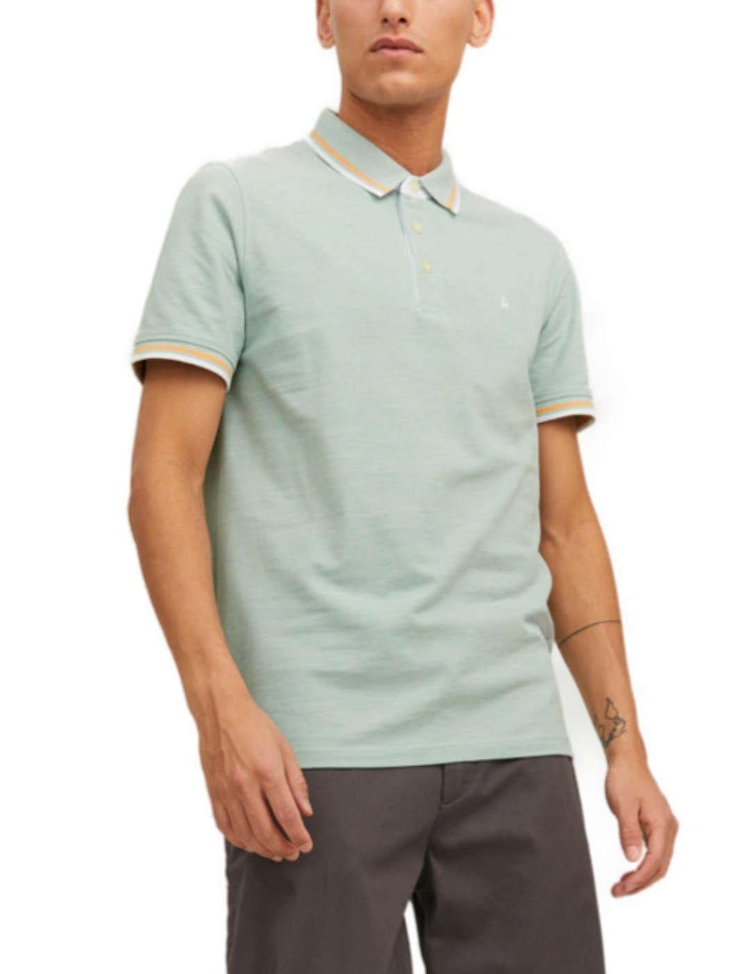 Jack & Jones mens Slim Fit Jjepaulos Polo SS Noos Polo-Shirt