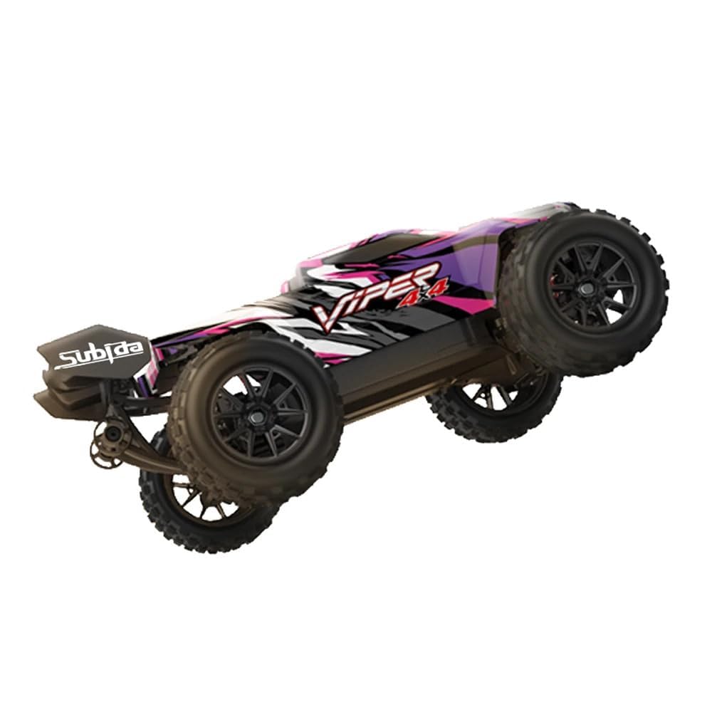 Mytoys Fast Speed 50km/h 1/16 Full Proportional Remote Control Off-Road Car - 4 Wheel Drive RC Truck RTR (Purple)