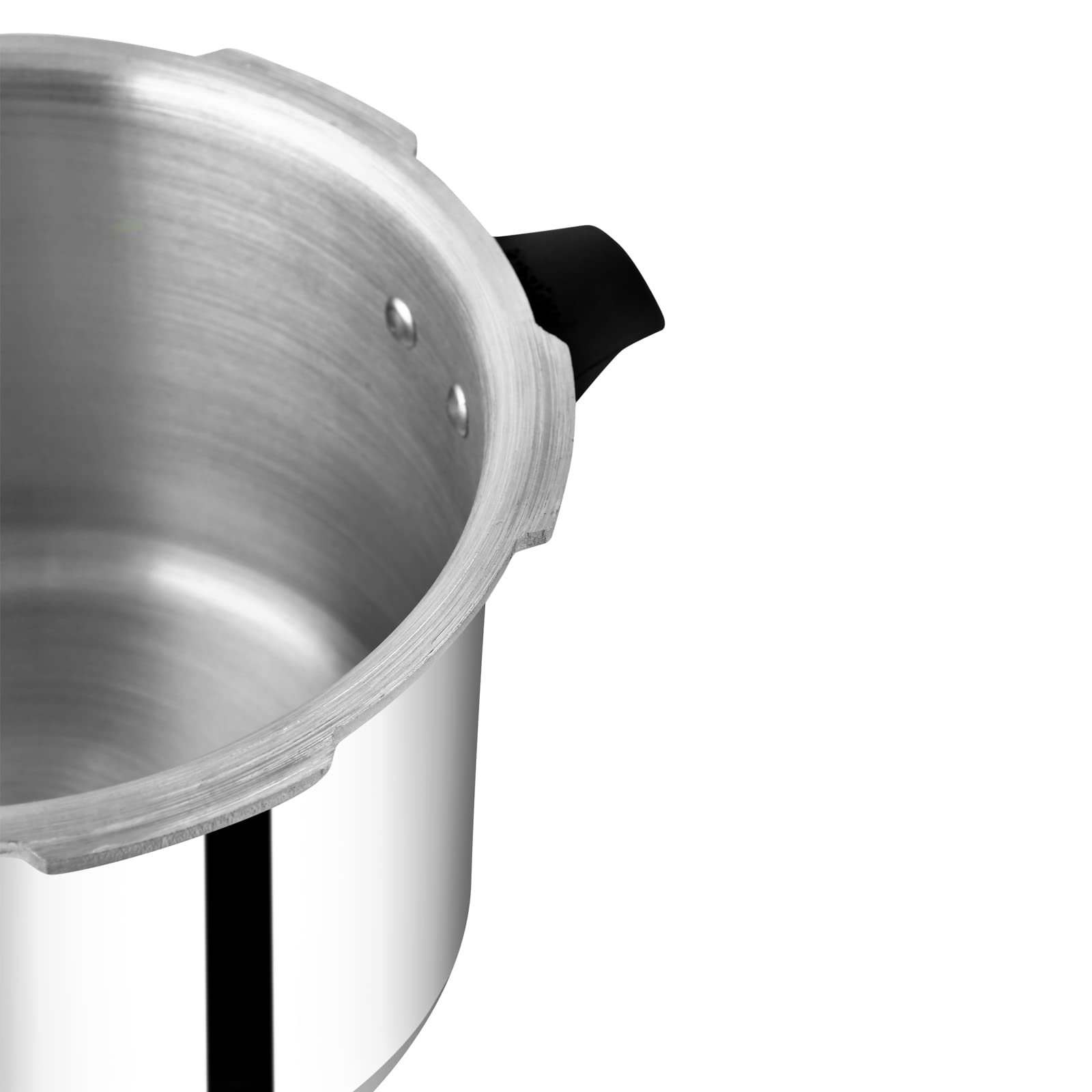 Prestige Popular Aluminum Pressure Cooker, 5 L, Silver