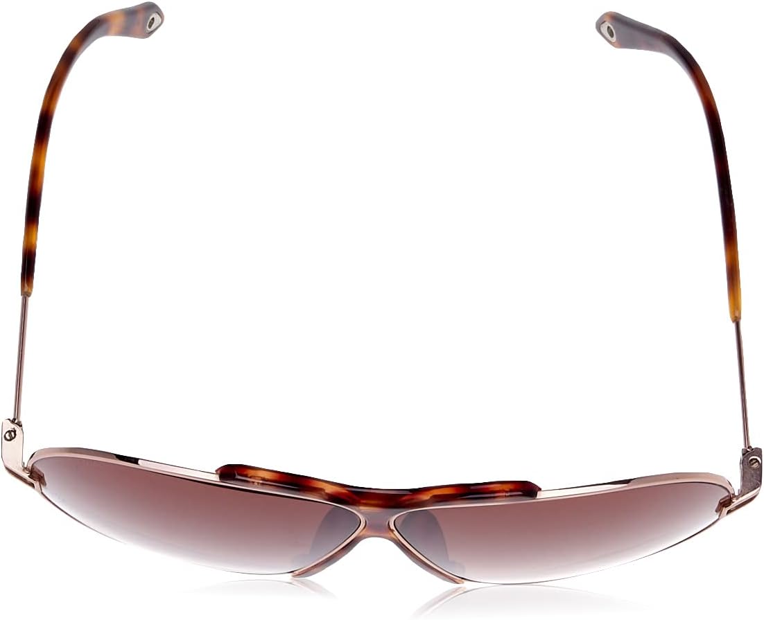 GIVENCHY Gradient-Lens Tortoise-Shell Pattern Aviator Sunglasses for Women - Brown