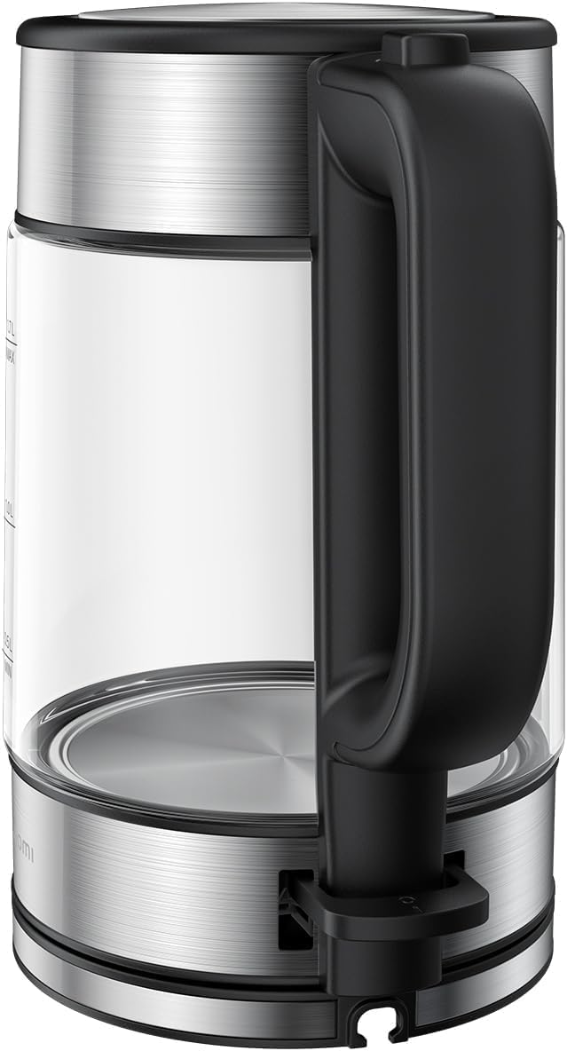 Xiaomi Electric Glass Kettle |1.7 Liters Large Capacity |5 Minutes Boil with 2200W high power output | LED light display Heating indicator