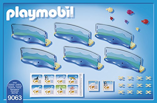 Playmobil aquarium Enclosure Building Set - 39 Pieces