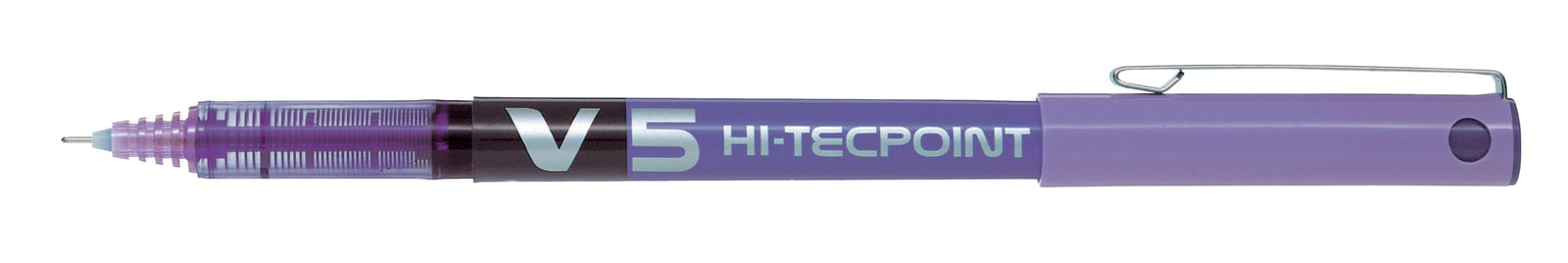 Pilot V5 Hi-Tecpoint Extra Fine Roller Ball Pen, Violet