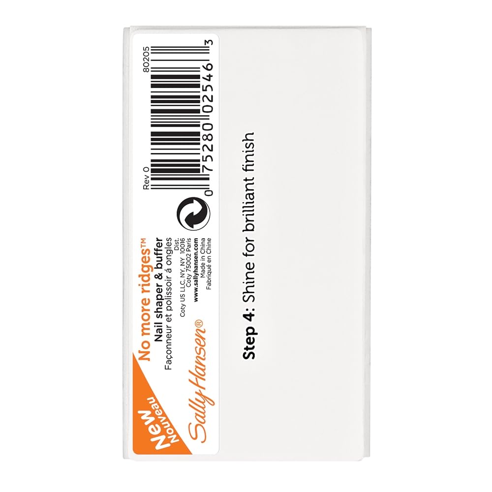 Sally Hansen No More Ridges - Nail Smoothing Block