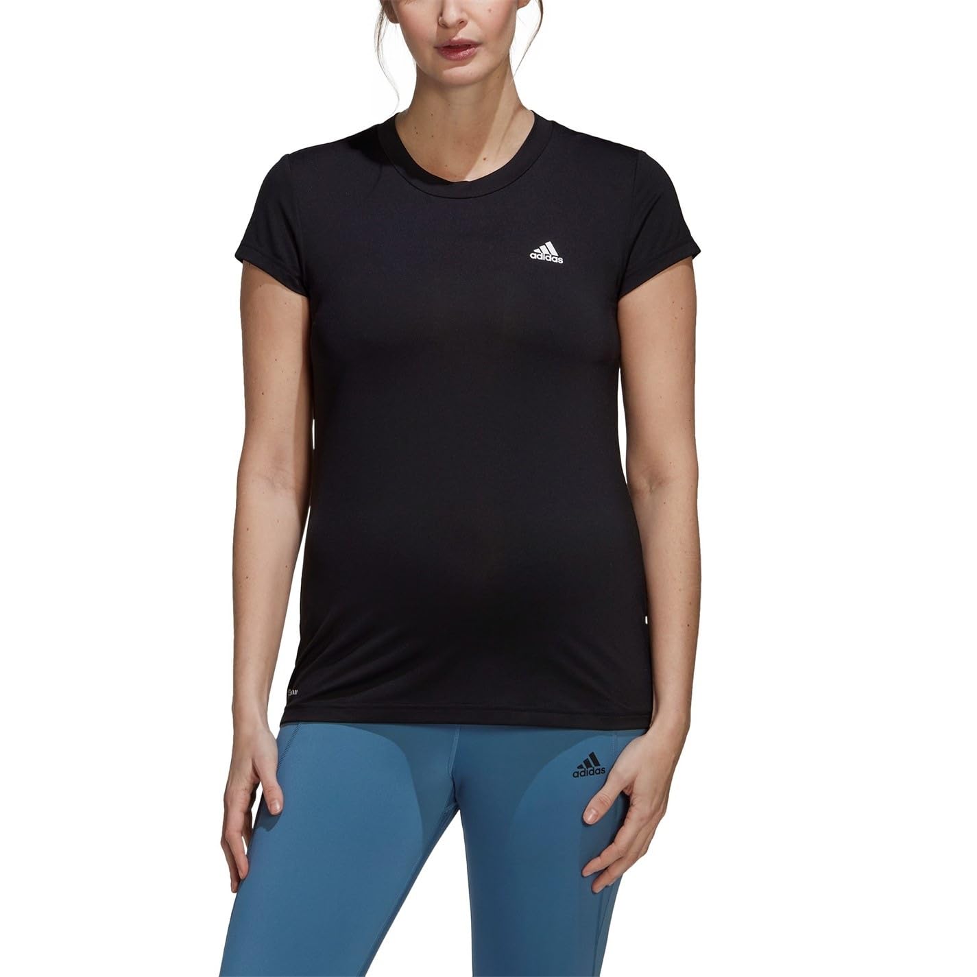 Adidas Women's Designed to Move Colorblock Sport (Maternity) T-Shirt