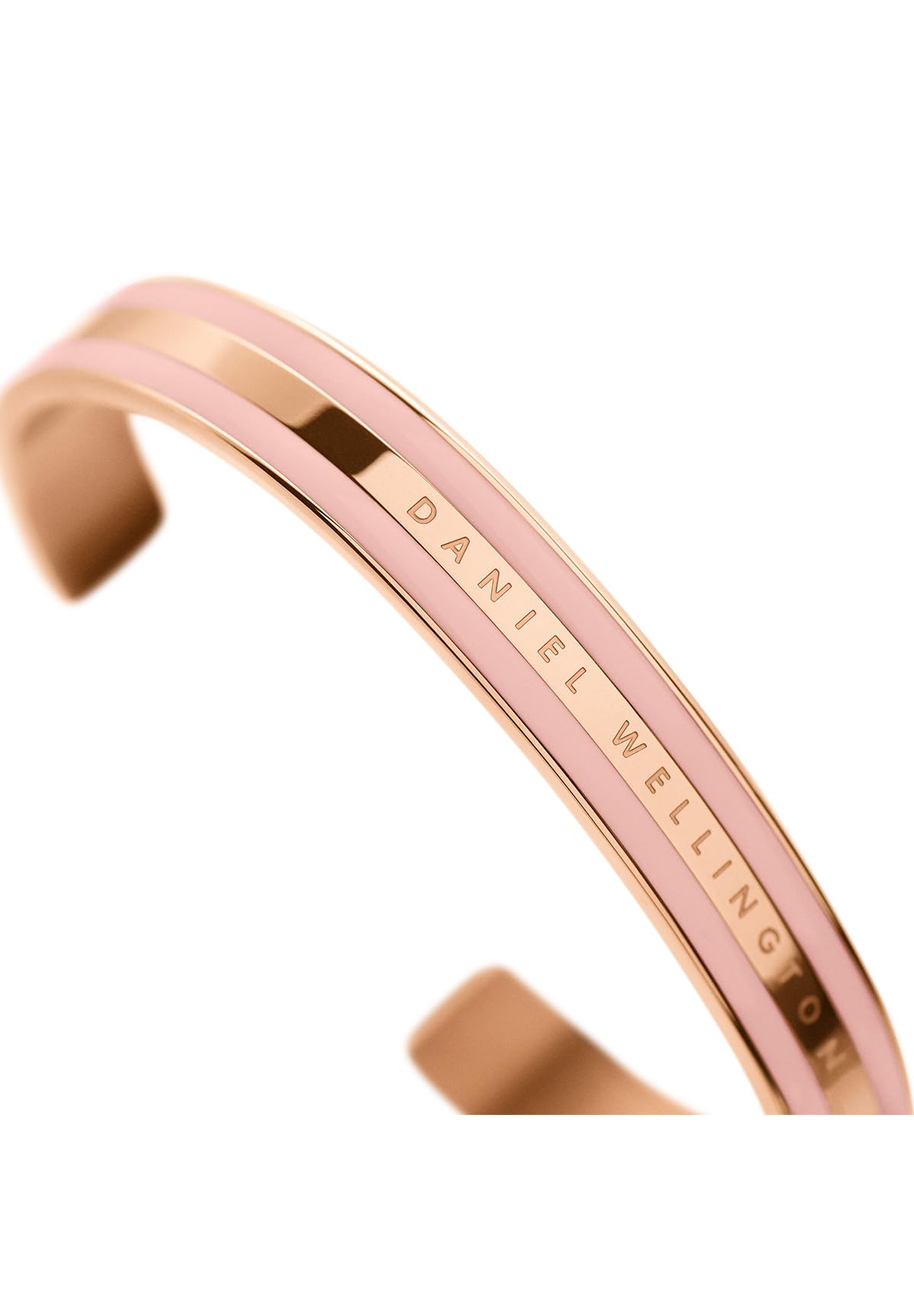 Daniel Wellington Two-Tone Stainless Steel Cuff Bracelet – Dusty Rose