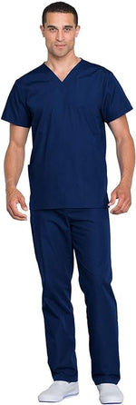 Cherokee Unisex Scrub Top and Pant Set - Medical Scrubs