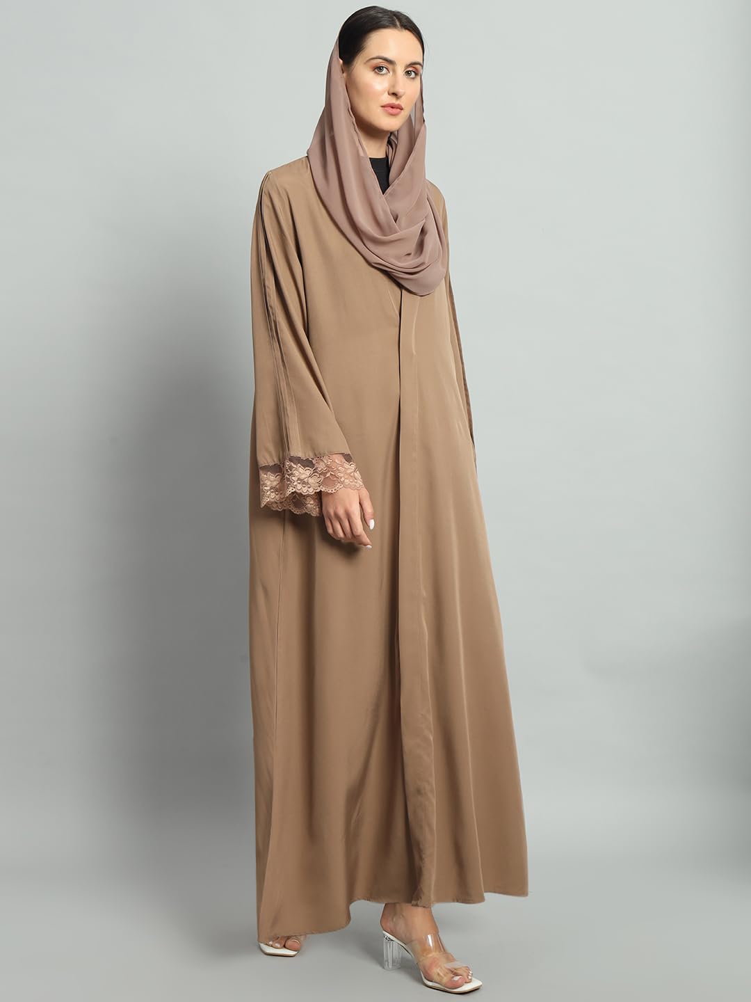Styleville.in Women Arabic wear abaya with Hiajb