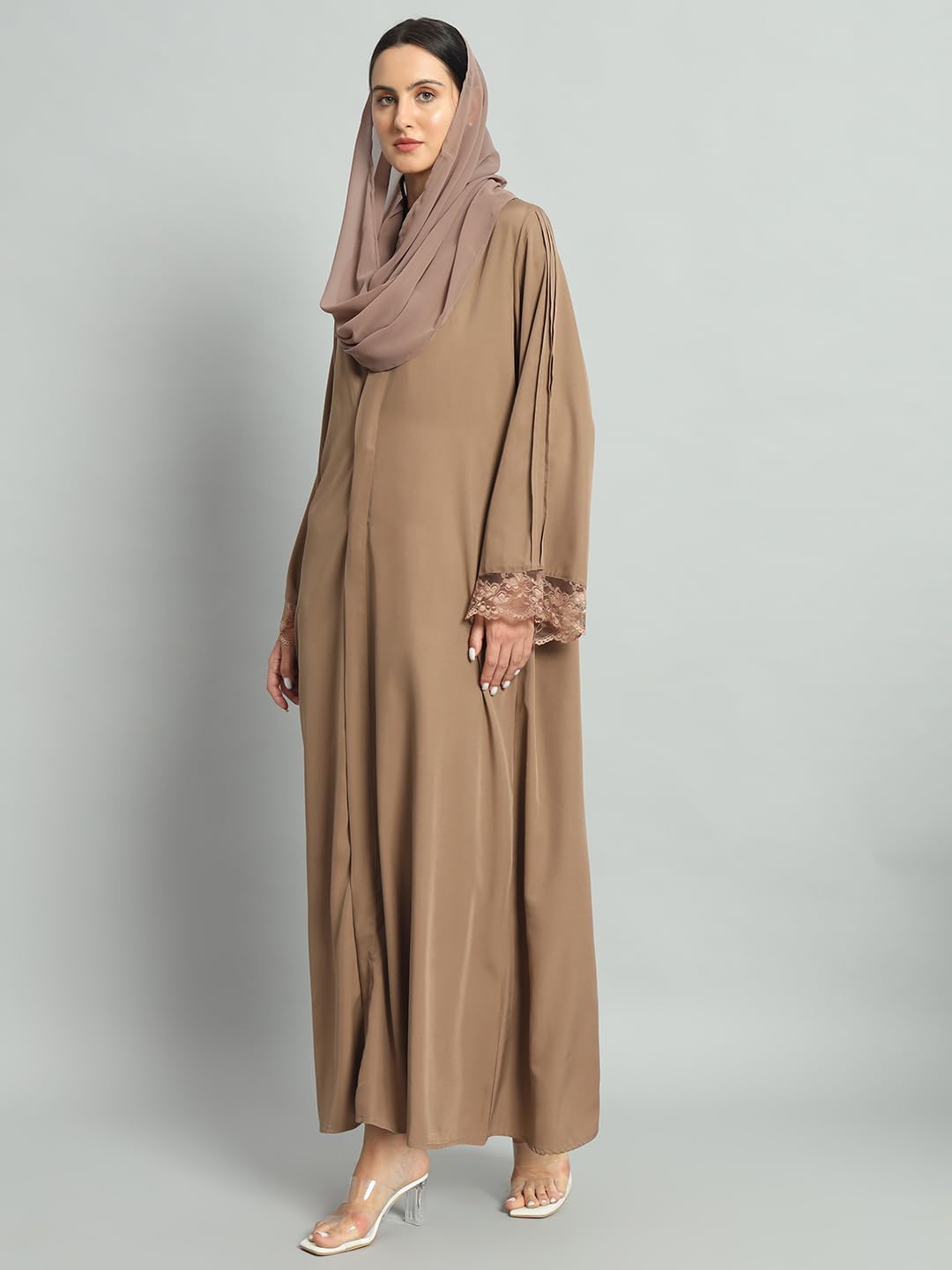 Styleville.in Women Arabic wear abaya with Hiajb