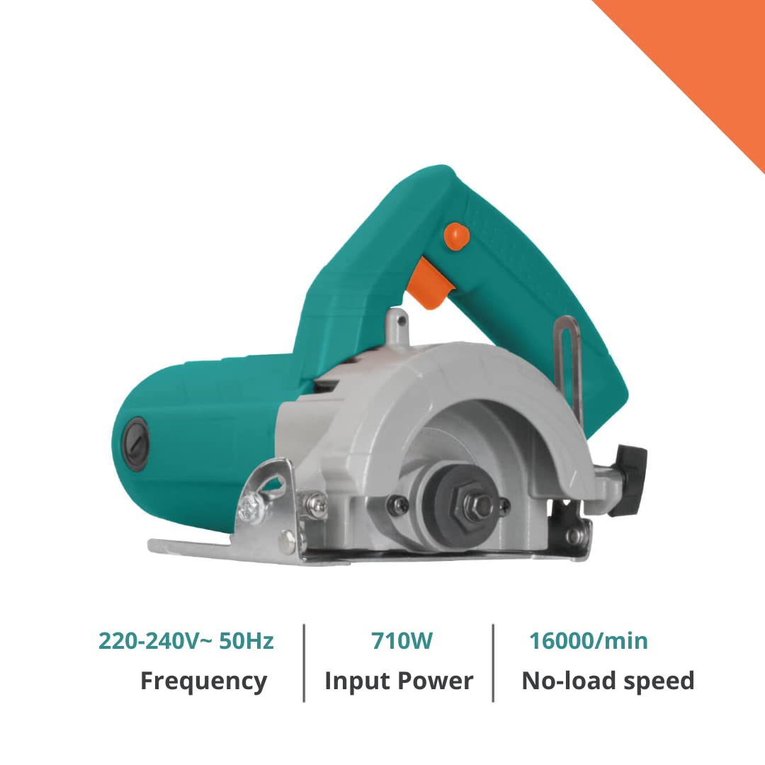 Sulfar Power Action MC1200 Marble Cutter Input 1200W 220-240V, 50Hz No Load Speed 12000/min, Blade Diameter 110mm Professional Quality (MC1200, Green)