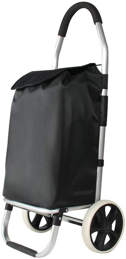 Shopping Trolleys Shopping Cart Shopping Trolleys Shopping Trolley 2 Wheel Foldable Portable Shopping Trolleys Household Aluminum Alloy Grocery Shopping Cart Shopping Trolleys