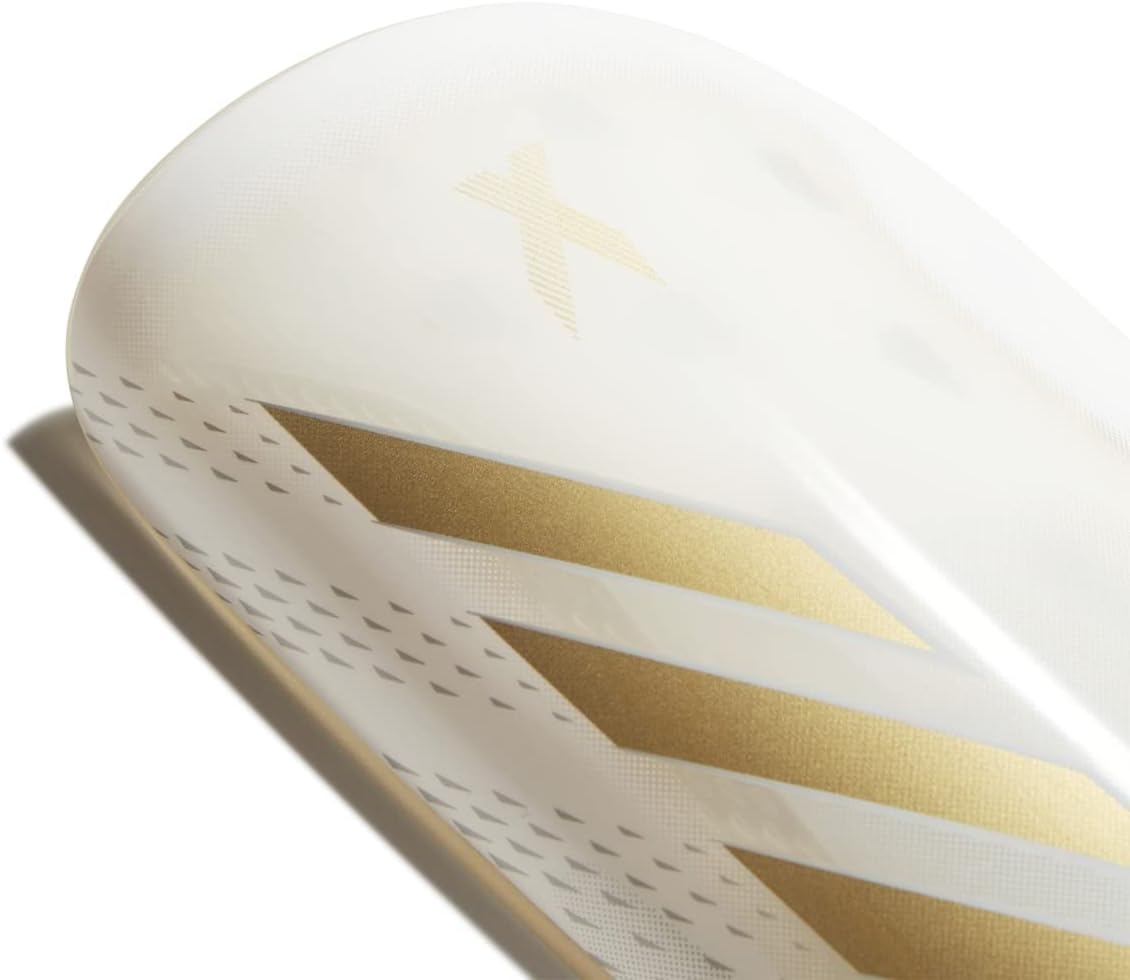 adidas X SG LGE WHITE/GRETWO/GOLDMT FOOTBALL/SOCCER SHIN GUARD HF9729 for Unisex white size M